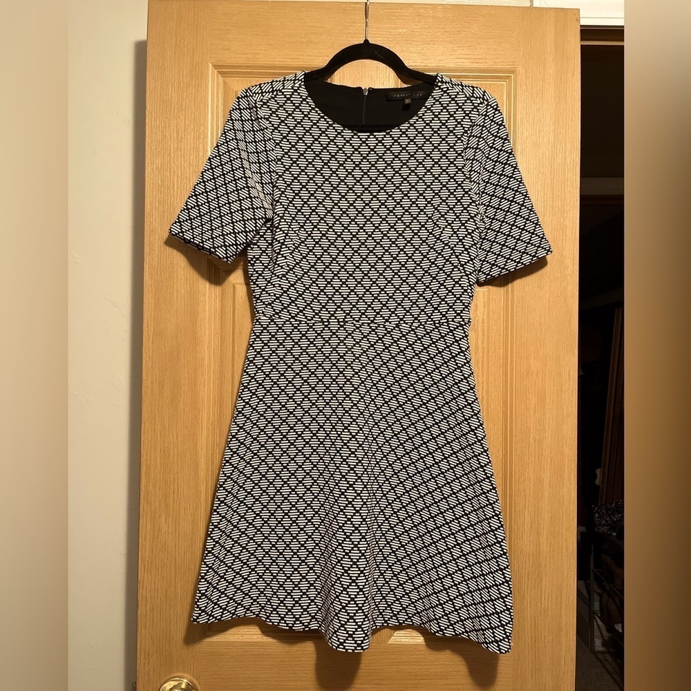 Forest Lily Cocktail Dress